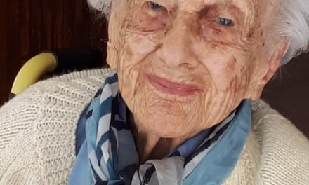 On her 111th birthday. (Source: Facebook/Highlands House)