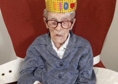 On her 110th birthday. (Source: Facebook/Hostelería en Zamora)