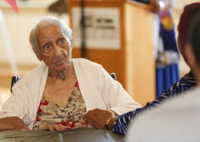 Shortly before her 110th birthday. (Source: News-Herald)