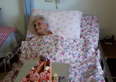 On her 109th birthday. (Source:Facebook/NG Gemeente Sannieshof)