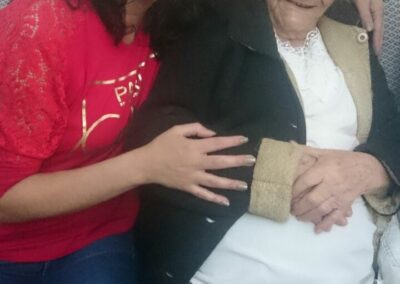 On her 103rd birthday in 2017. (Source: Courtesy of the family)