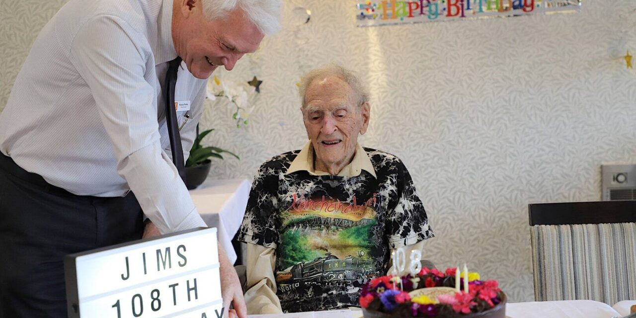 James Easton, Doyen of New Zealand, Celebrates His 108th Birthday