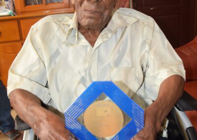 In November 2019, aged 110. (Source: France-Antilles Martinique)