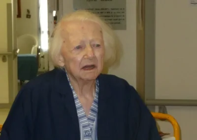 On her 110th birthday. (Source: France 3 Régions - Franceinfo)