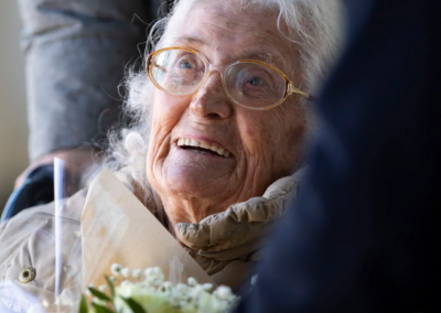 On her 109th birthday. (Source: La Razón)