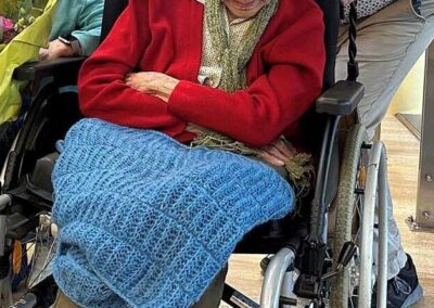On her 109th birthday in July 2023. (Source: Blickfeld Horw)