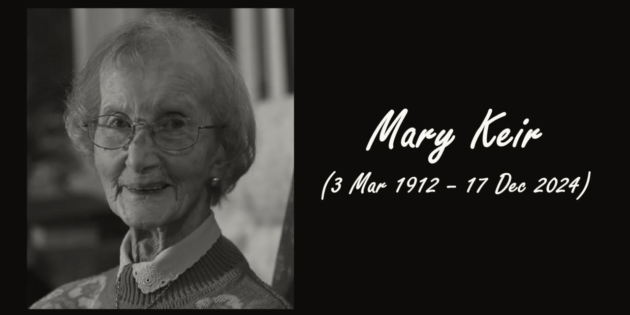 Mary Keir, Doyenne of Wales, Dies at 112 Years Old