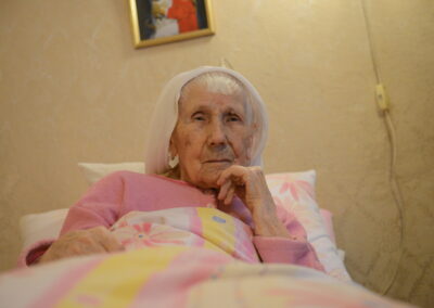 On her 107th birthday. (Source: Gazeta Lubuska)