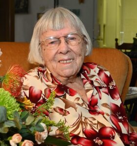 On her 109th birthday in 2024. (Source: IJssel en Lekstreek)