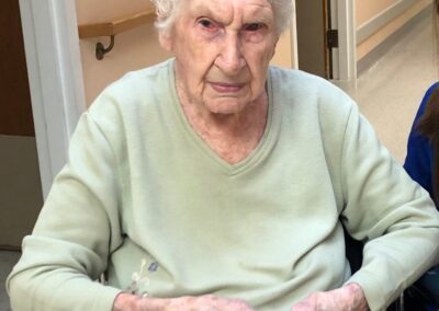 On her 111th birthday in 2019. (Source: KHQA)