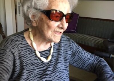 On her 109th birthday. (Source: HLN)