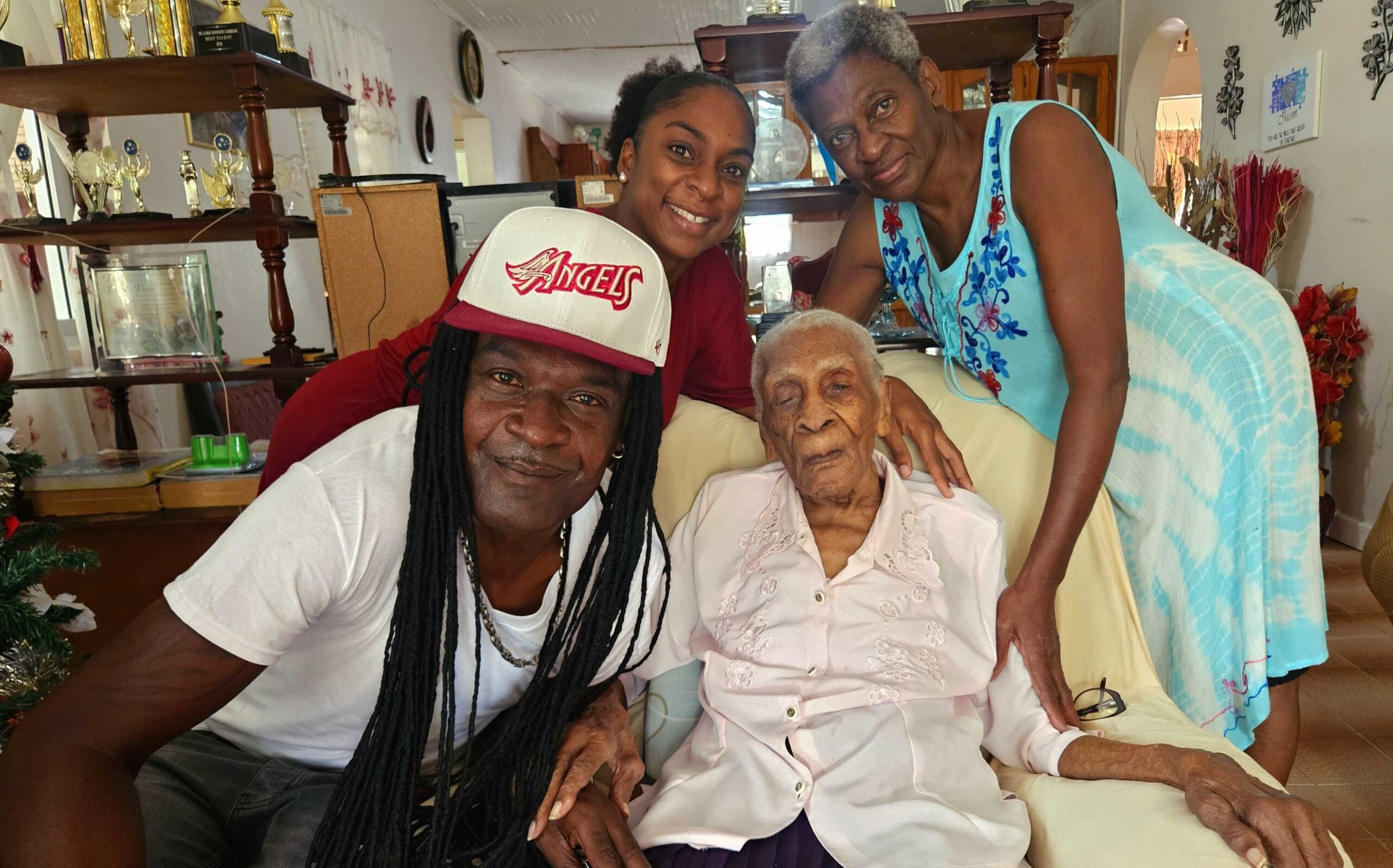 Hermione Parris, Barbados' Oldest Known Resident, Celebrates Her 108th Birthday Hermione-Parris 108th birthday