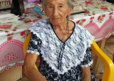 On her 105th birthday. (Source: Mata De Jobo Bicentenario)