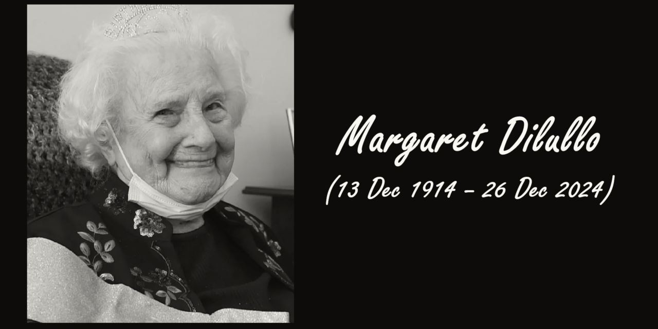 American Supercentenarian Margaret Dilullo Dies at 110 Years Old