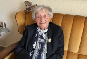 A day before her 112th birthday in January 2025. (Source: mopo.de)