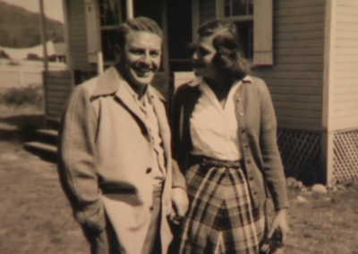With his wife. (Source: Global News)