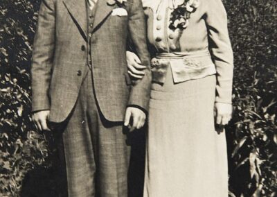 On his wedding day in 1937. (Source: Daily Mail)