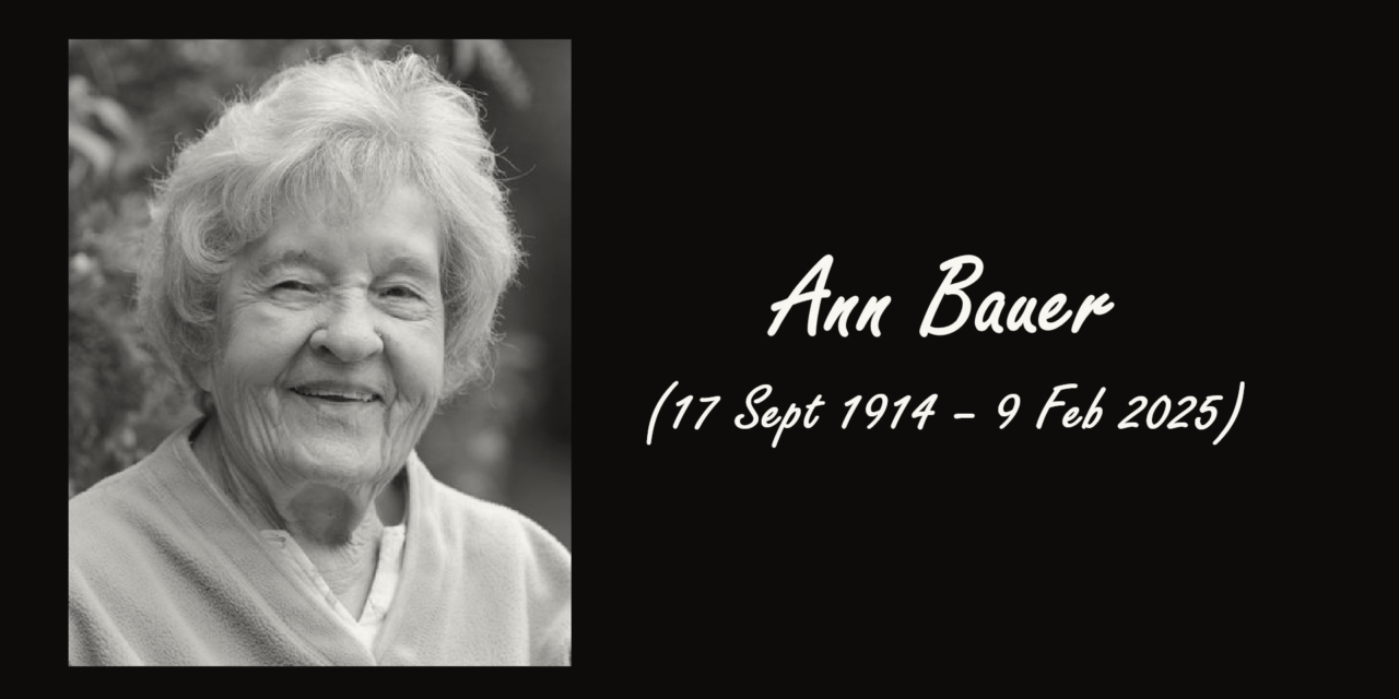 Ann Bauer, One of Michigan’s Oldest Residents, Dies at 110