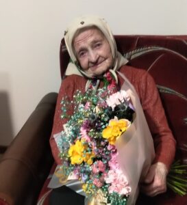 On her 109th birthday. (Source: Głos Seniora)
