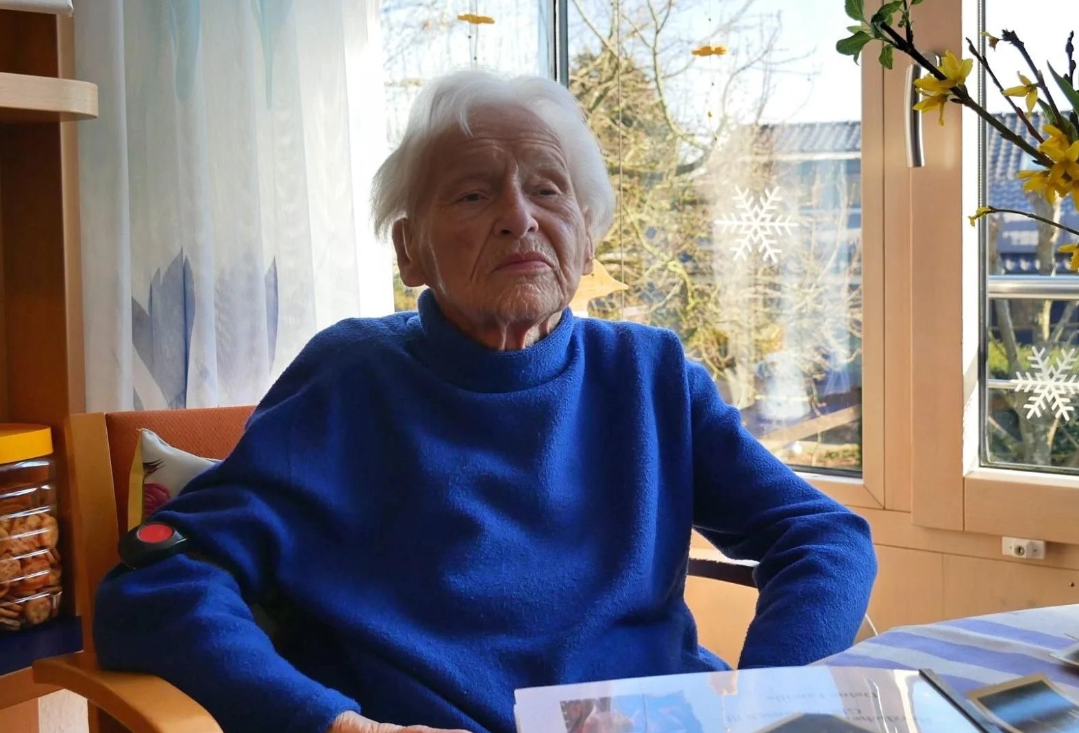 On her 110th birthday. (Source: Westfälische Nachrichten)