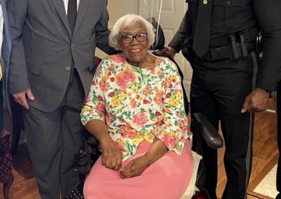 On her 109th birthday in 2024. (Source: City of Olive Branch - Government)