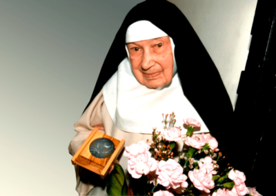 In December 2008, aged 100, during the ceremony of awarding the title of Righteous Among the Nations. (Source: Polscy Sprawiedliwi)