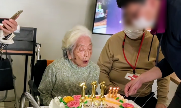 Michi Kudō of Hokkaido, Japan, Celebrates 111th Birthday