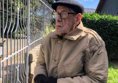 At the age of 107. (Source: Courtesy of the family)