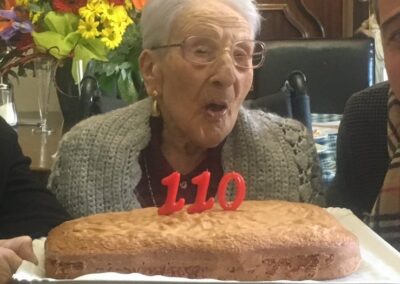 On her 110th birthday. (Source: Facebook / HOTEL SPA Classic Begur)