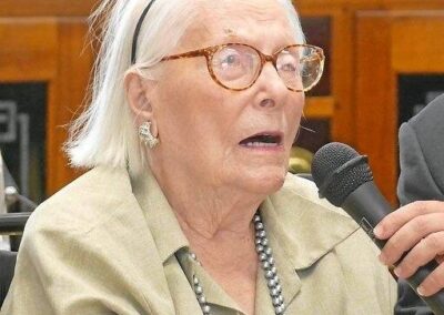 On her 110th birthday. (Source: Ouest France)
