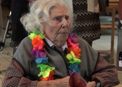On her 110th birthday. (Source. Belgische eeuwelingen)