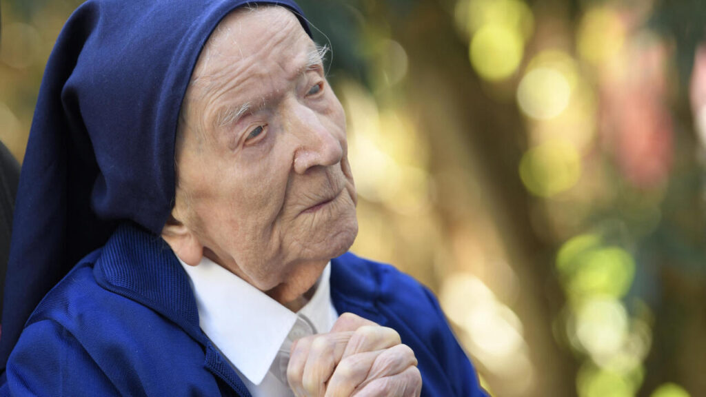 Lucile Randon, the oldest nun in history, in France at age 118