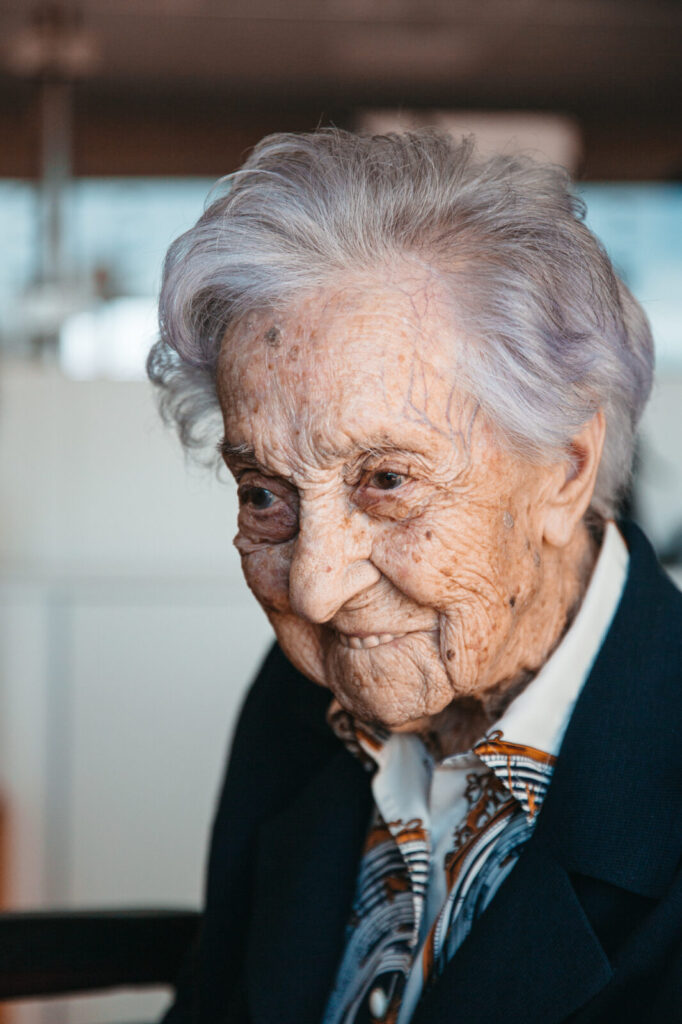 María Branyas Morera, Spain's oldest person ever, the day before her 116th birthday.