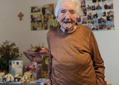 On her 108th birthday in 2023. (Source: Facebook / Vitalis Bad Schönborn - Vitalis Bad Schönborn GmbH)