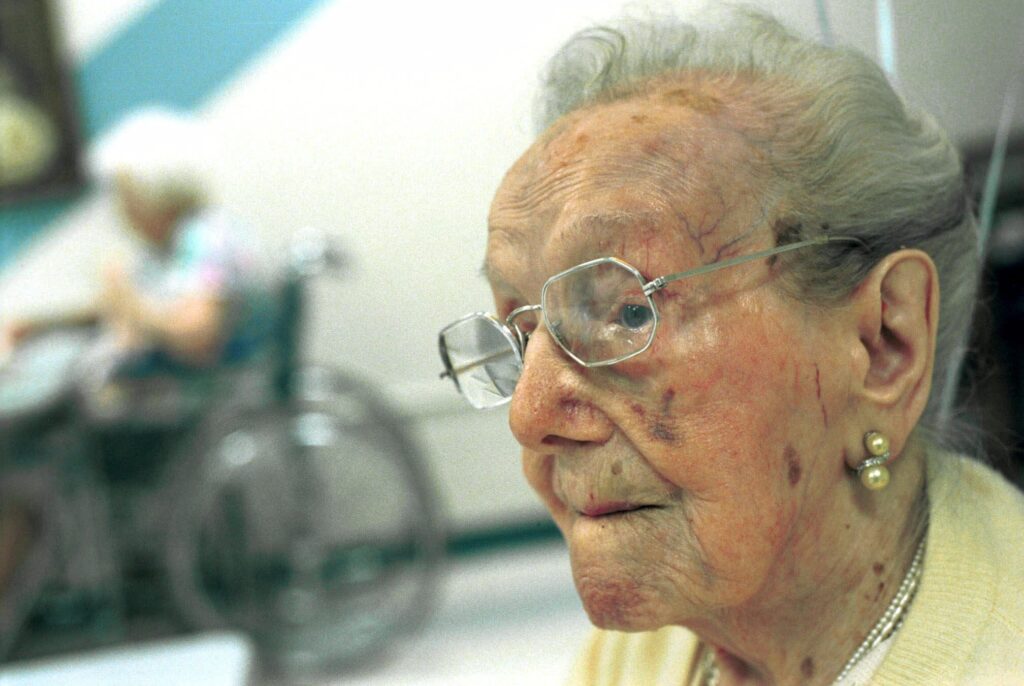 Sarah Knauss, America's oldest person ever, in Pennsylvania at age 119 