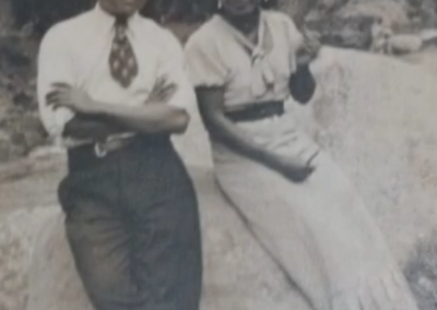 Ana Faustina and her husband Matías Valdés, undated. (Source: Courtesy of the family).