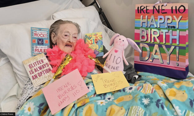 Virginia Woman Irene Burrus Celebrates 110th Birthday