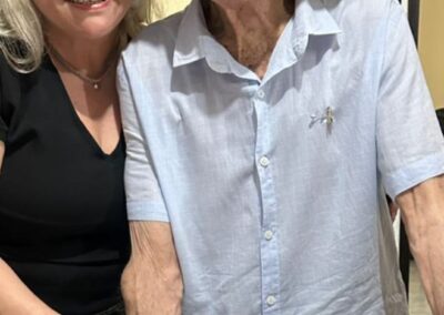 On his 108th birthday.