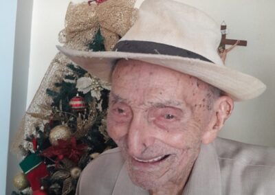 In December 2024, aged 107.
