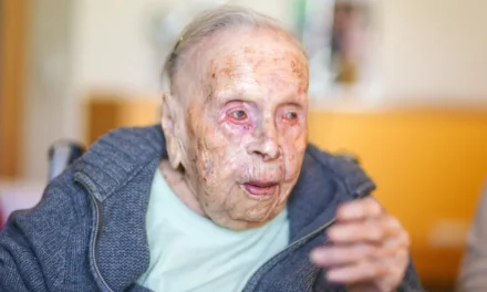 On her 110th birthday. (Source: BILD.de)