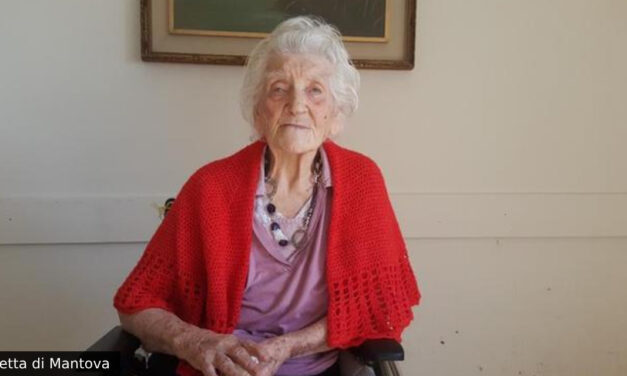 Iole Barosi, the Oldest Person in Lombardy, Italy, Celebrates Her 111th Birthday