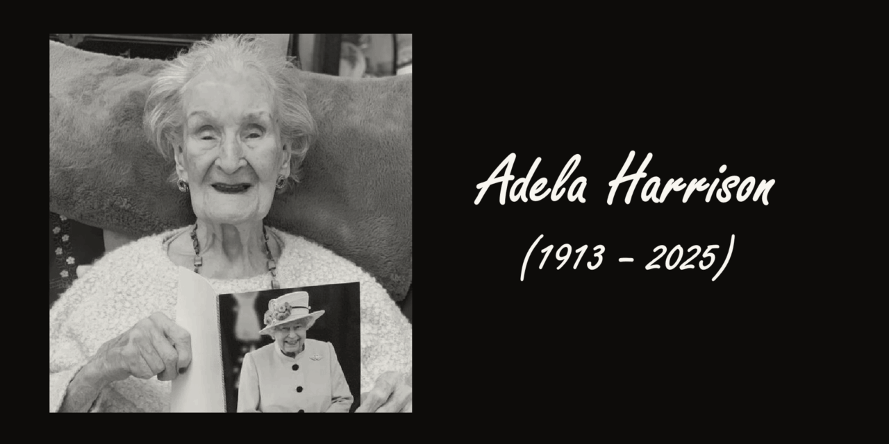 British Supercentenarian Adela Harrison Dies at 112