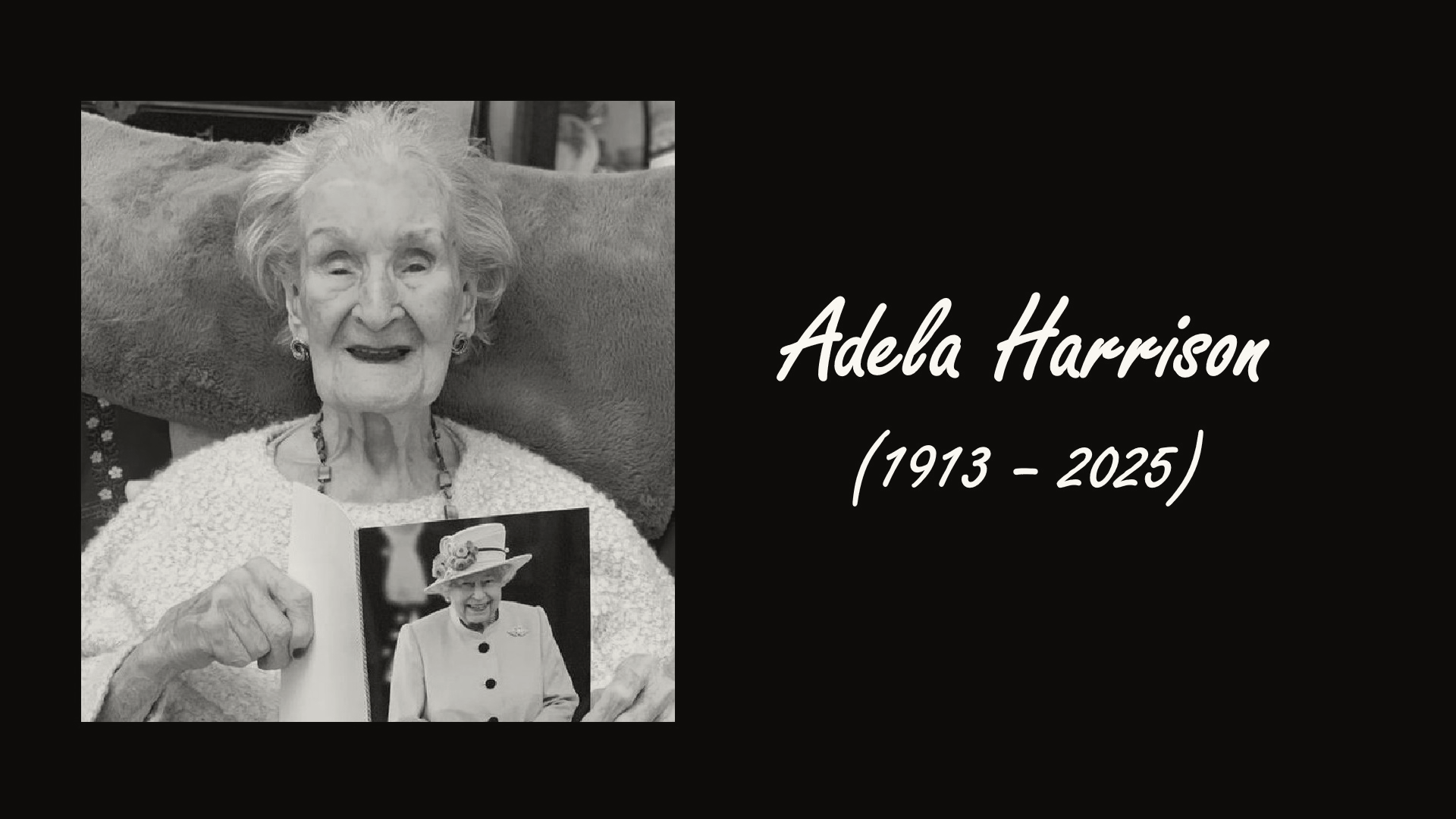 British Supercentenarian Adela Harrison Dies at 112