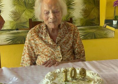 On her 109th birthday.