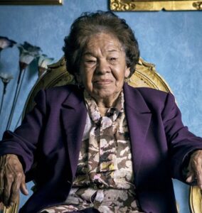 At the age of 102. (Source: Bienestar Colsanitas)
