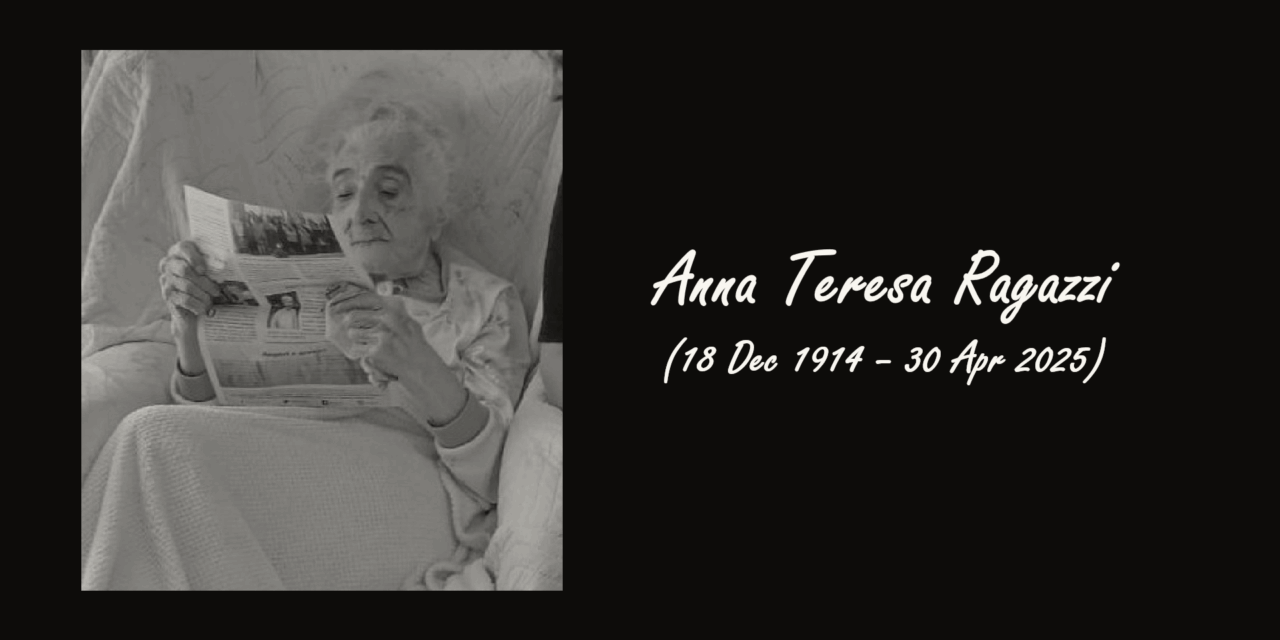 Italian Supercentenarian Anna Teresa Ragazzi Dies at 110