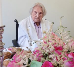 On her 108th birthday. (Source: Facebook / HausEichenpark)