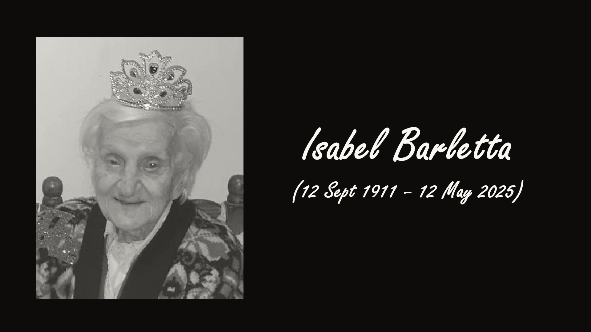 Isabel Barletta, Argentina's Oldest Person, Dies at 113