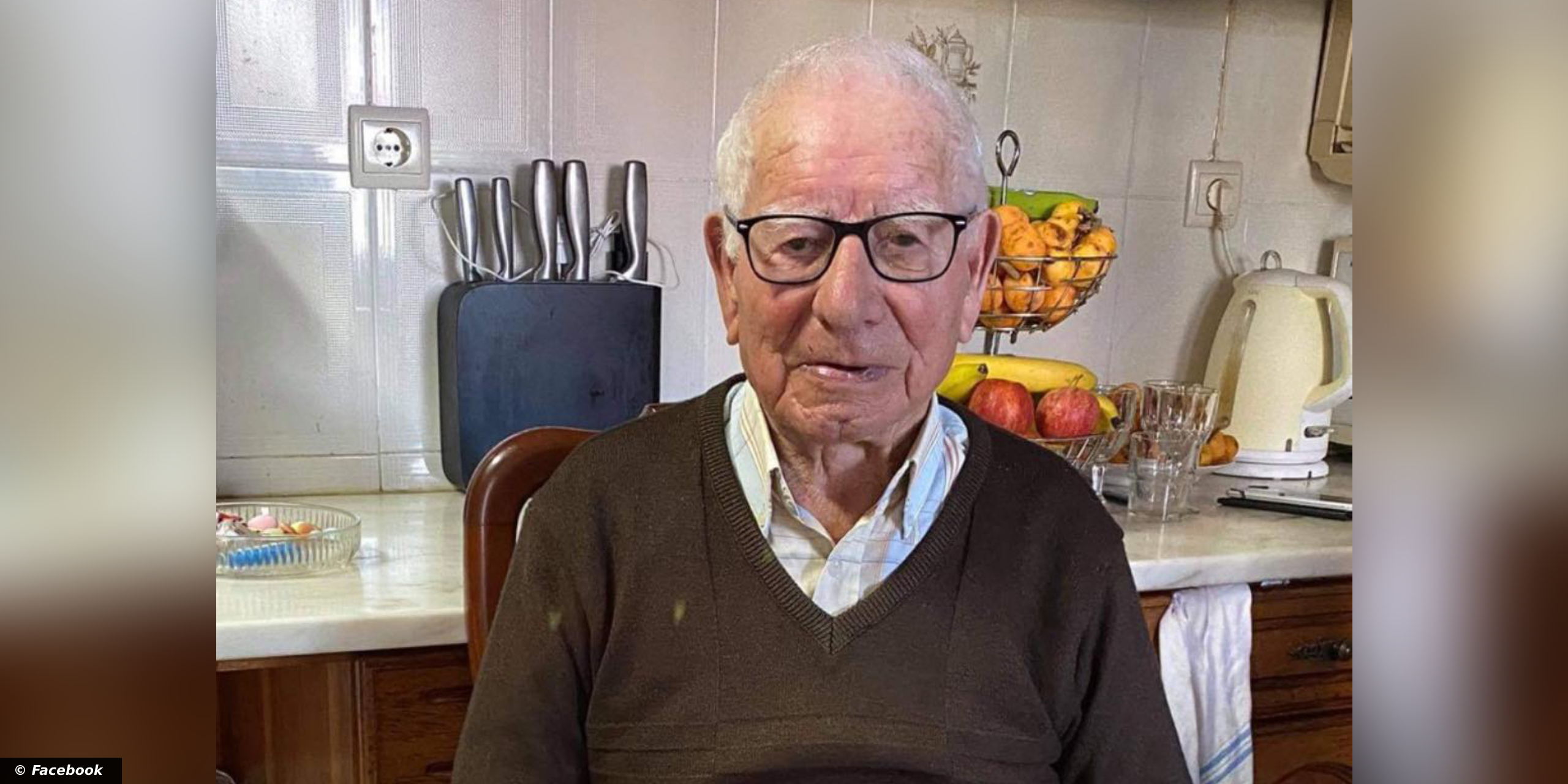 Joaquim Varela on his 106th birthday.