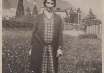 As a young woman. (Source: Macleans.ca)